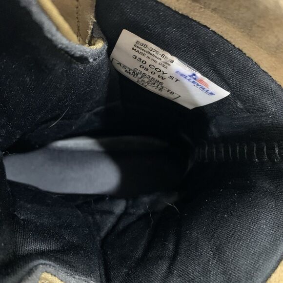 Belleville 330 COY ST Steel Toe Wide Combat Boots Reg Desert Tan Military SZ 9 W - Picture 12 of 14